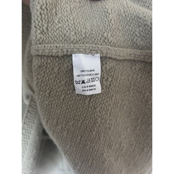 Marc Jacobs Sweater Poncho Womens Medium Wool Cashmere Tan Long Knit - Picture 7 of 12